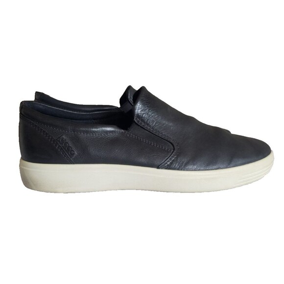 ECCO Soft 7 Mens Black Leather Slip On Sneakers Men\'s Size 9 EUR Size 43 main image 11